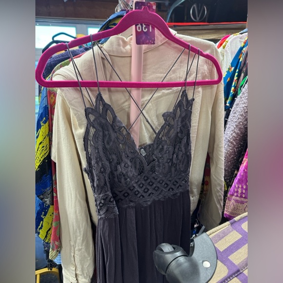 M136 // NWT // FP One Adella Slip Dress // Size L - Picture 6 of 7